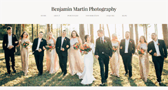 Desktop Screenshot of benjaminmartinphotography.com